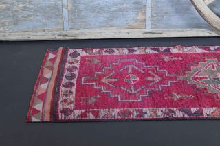 Turkish Vintage Runner Rug - Thumbnail