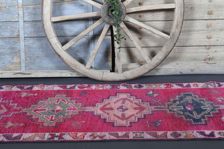 Turkish Vintage Runner Rug