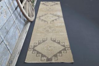 Turkish Vintage Runner Rug - Thumbnail