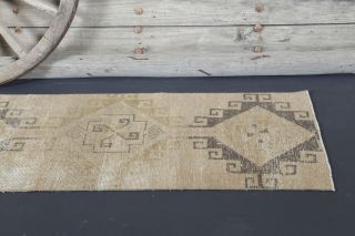 Turkish Vintage Runner Rug - Thumbnail