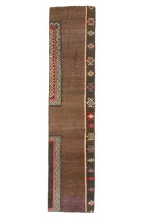 Turkish Vintage Runner Rug - Thumbnail