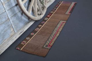 Turkish Vintage Runner Rug - Thumbnail