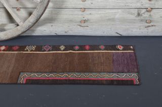 Turkish Vintage Runner Rug - Thumbnail