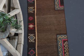 Turkish Vintage Runner Rug - Thumbnail