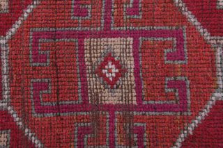 Spectacular, Hand-Knotted Vintage Runner Rug - Thumbnail