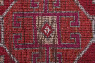 Spectacular, Hand-Knotted Vintage Anatolian Runner Rug - Thumbnail
