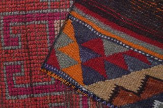 Spectacular, Hand-Knotted Vintage Anatolian Runner Rug - Thumbnail