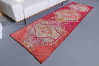 Turkish Vintage Runner Rug - Thumbnail