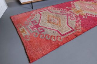 Turkish Vintage Runner Rug - Thumbnail