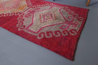 Turkish Vintage Runner Rug - Thumbnail