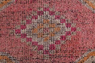 Turkish Vintage Runner Rug - Thumbnail