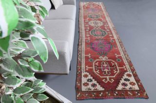 Turkish Anatolian Vintage Heirloom Runner Rug - Thumbnail