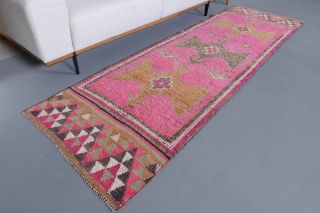 Turkish Vintage Runner Rug - Thumbnail