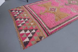 Turkish Vintage Runner Rug - Thumbnail