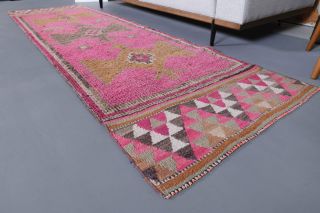 Turkish Vintage Runner Rug - Thumbnail