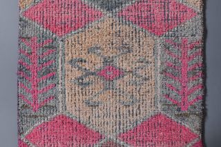 Turkish Vintage Runner Rug - Thumbnail