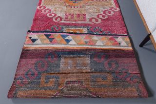 Turkish Vintage Runner Rug - 34986 - Thumbnail