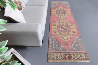 Turkish Vintage Runner Rug - Thumbnail