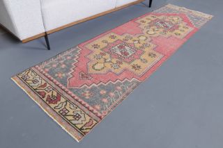 Turkish Vintage Runner Rug - Thumbnail