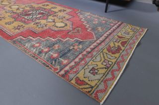 Turkish Vintage Runner Rug - Thumbnail