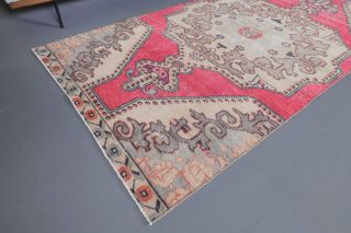 Turkish Vintage Runner Rug - Thumbnail