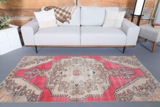 Turkish Vintage Runner Rug - Thumbnail