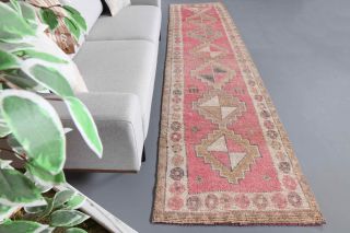 Turkish Vintage Runner Rug - Thumbnail