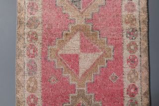 Turkish Vintage Runner Rug - Thumbnail