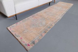 Turkish Vintage Runner Rug - Thumbnail