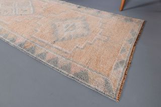 Turkish Vintage Runner Rug - Thumbnail