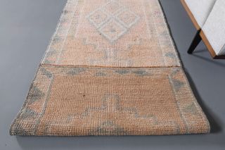 Turkish Vintage Runner Rug - Thumbnail