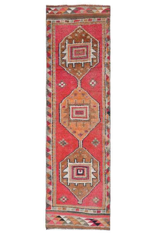 Spectacular, Turkish Vintage Runner Rug