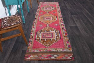 Spectacular, Turkish Vintage Runner Rug - Thumbnail