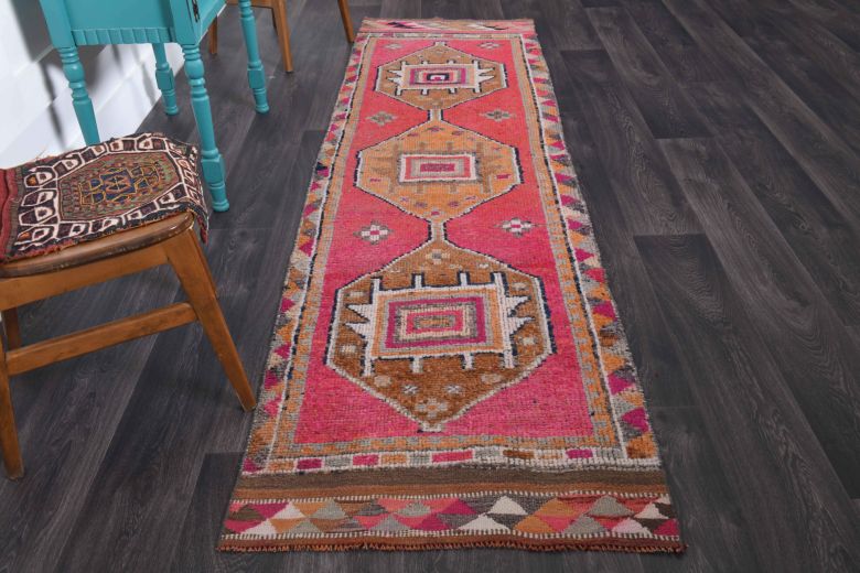 Spectacular, Turkish Vintage Runner Rug