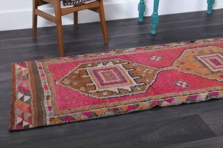 Spectacular, Turkish Vintage Runner Rug - Thumbnail