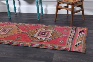 Spectacular, Turkish Vintage Runner Rug - Thumbnail