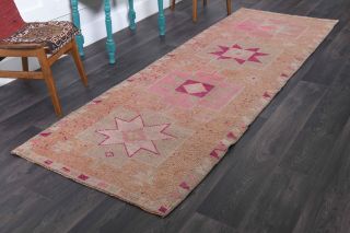 Turkish Vintage Runner Rug - Thumbnail