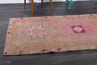 Turkish Vintage Runner Rug - Thumbnail