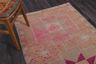 Turkish Vintage Runner Rug - Thumbnail