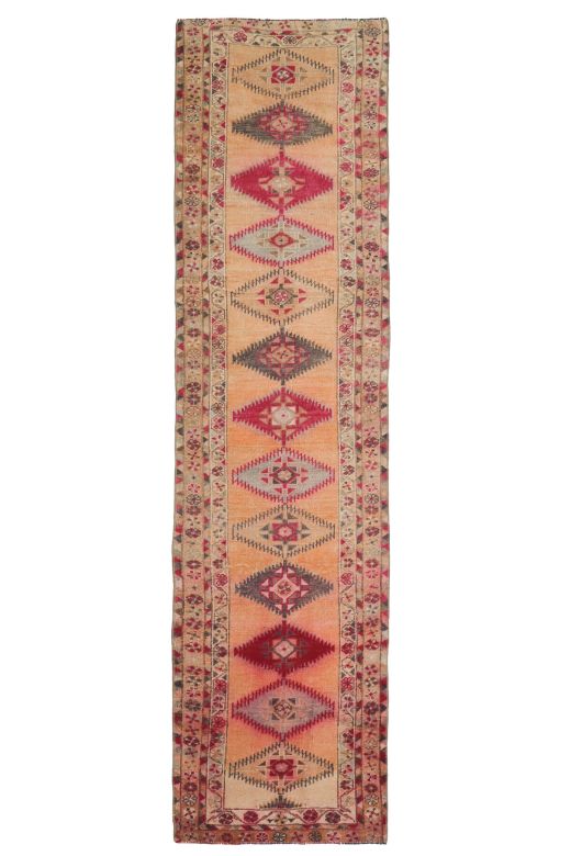 Turkish Vintage Runner Rug