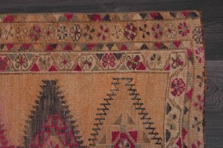 Turkish Vintage Runner Rug - Thumbnail