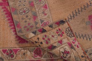 Turkish Vintage Runner Rug - Thumbnail