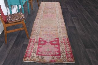 Turkish Vintage Runner Rug - Thumbnail