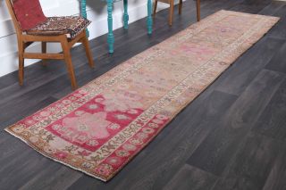 Turkish Vintage Runner Rug - Thumbnail