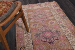 Turkish Vintage Runner Rug - Thumbnail