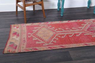 Turkish Vintage Runner Rug - Thumbnail