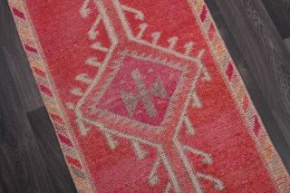 Turkish Vintage Runner Rug - Thumbnail