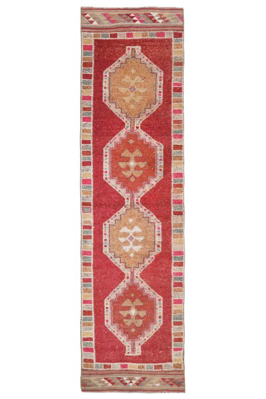 Turkish Vintage Runner Rug