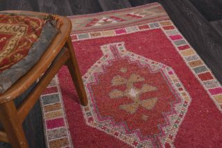 Turkish Vintage Runner Rug - Thumbnail