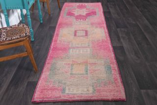 Turkish Vintage Runner Rug - Thumbnail